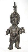 statue bronze africain du benin