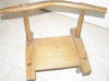 chaise africaine baoul de Cte d'Ivoire