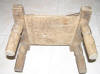 chaise africaine baoul de Cte d'Ivoire