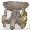 Tabouret africain de chef Kota du Gabon