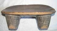 Tabouret africain senoufo de Cote d'Ivoire