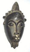 Masque africain baoule de Cte d'Ivoire