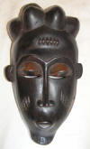 Masque africain baoule de Cte d'Ivoire