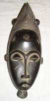 Masque africain baoule de Cote d'Ivoire