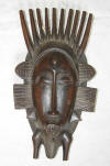 masque africain senoufo de cote d'ivoire galerie art et artisanat africain