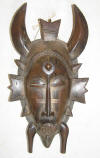 masque africain senoufo de cote d'ivoire galerie art et artisanat africain
