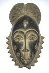 Masque africain Yaour de Cte d'Ivoire