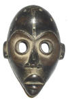 Masque africain dan de Côte d'Ivoire