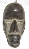 Galerie art africain Masque africain dan de Côte d'Ivoire