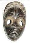 Galerie art africain Masque africain dan de Côte d'Ivoire