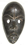 Galerie art africain Masque africain dan de Côte d'Ivoire