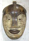 Masque africain fang du Gabon