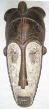 masque africain fang du gabon