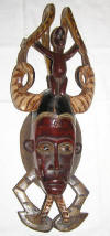 Galerie de masques africains gouro achat vente art africain premier primitif afrique noire