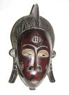 masque rituel africain gouro cote d'ivoire