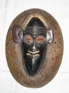 masque rituel africain gouro cote d'ivoire