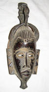 masque rituel africain gouro cote d'ivoire