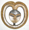 Masque africain kwele du gabon