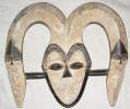 Masque africain kwele du gabon