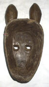 Masque africain lapin dogon du Mali