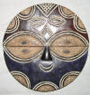 Masque africain teke du Zaire