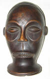 Masque africain tchokwe du Zaire