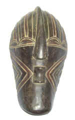 Masque africain songye du Zaire