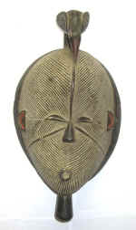 Masque africain songye du Zaire