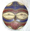 Masque africain teke du Zaire