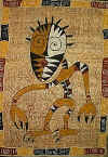 Art africain, Miloutre et ses peintures d'inspiration africaine achat vente art africain premier primitif afrique noire