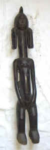 Statue africaine mumuye du Nigeria