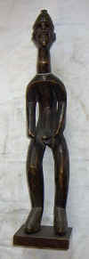 Statue africaine mumuye du Nigeria
