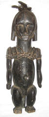 Statue / marionnette africaine fang du Gabon