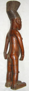 statue africaine mangbetu zaire